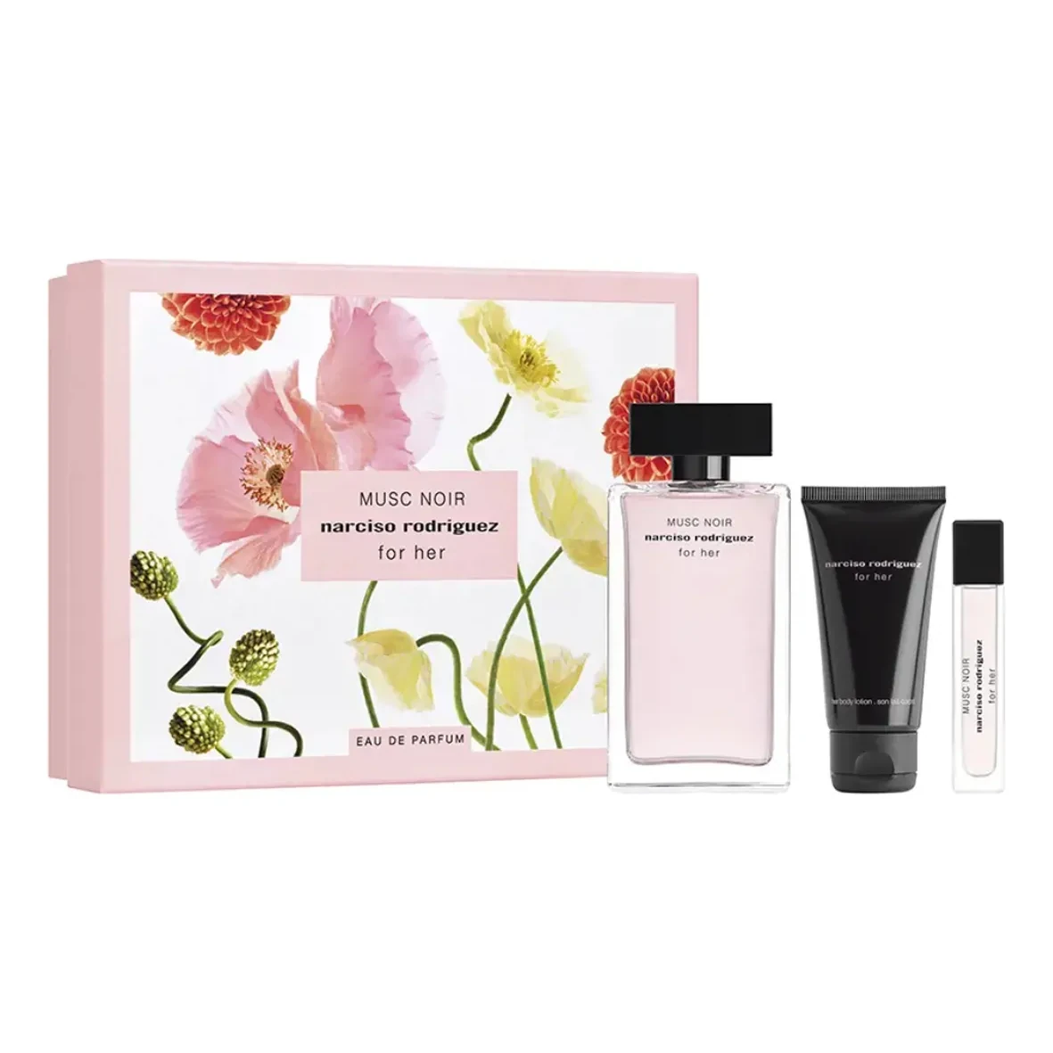 Set regalo Narciso Rodriguez Musc Noir For Her EDP 100ml + miniatura + Body Lotion