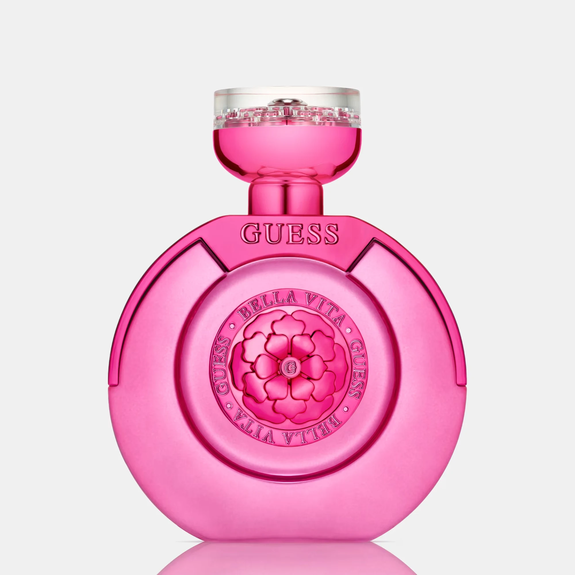 Frasco Guess La Mia Bella Vita Eau de Parfum 100 ml fondo gris